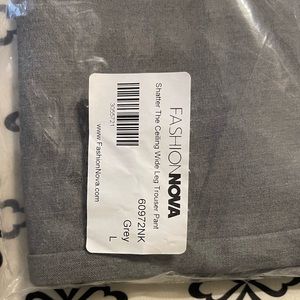 FashionNova Grey Dress Pants (Slacks)